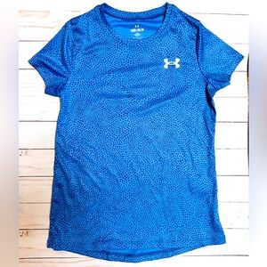 Girls Under Armour Drifit T-shirt (size YM)